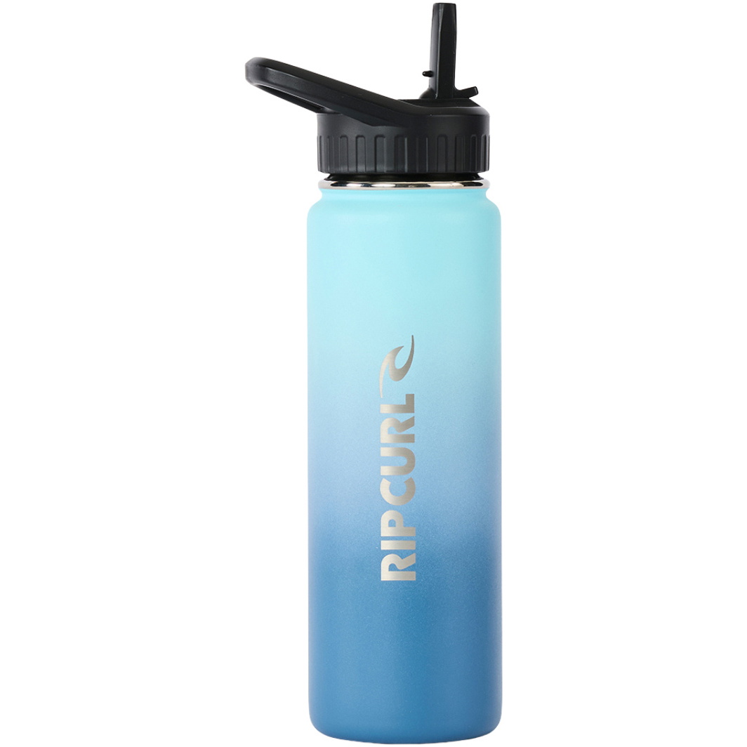 2026 Rip Curl Logo Drink Bottle 14PMUT - Light Aqua